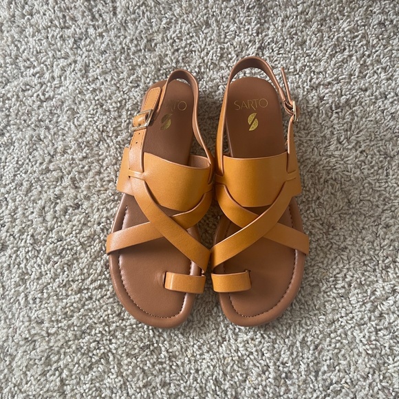 Franco Sarto Gia Wedge Sandal Sz 8.5 NWOB - Picture 5 of 7